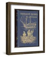 Treasure Island, Cover of the 1899 Edition-null-Framed Photographic Print