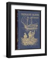 Treasure Island, Cover of the 1899 Edition-null-Framed Photographic Print