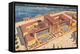 Treasure Island Exposition-null-Framed Stretched Canvas