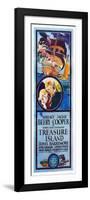 TREASURE ISLAND, from left: Jackie Cooper, Wallace Beery, 1934.-null-Framed Premium Giclee Print