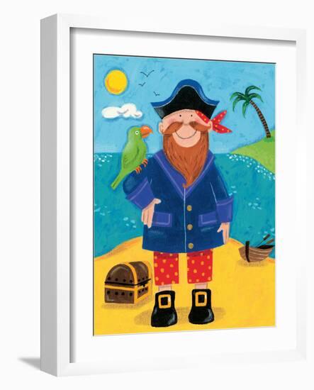 Treasure Island III-Sophie Harding-Framed Art Print