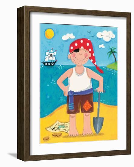 Treasure Island IV-Sophie Harding-Framed Premium Giclee Print