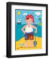 Treasure Island IV-Sophie Harding-Framed Art Print