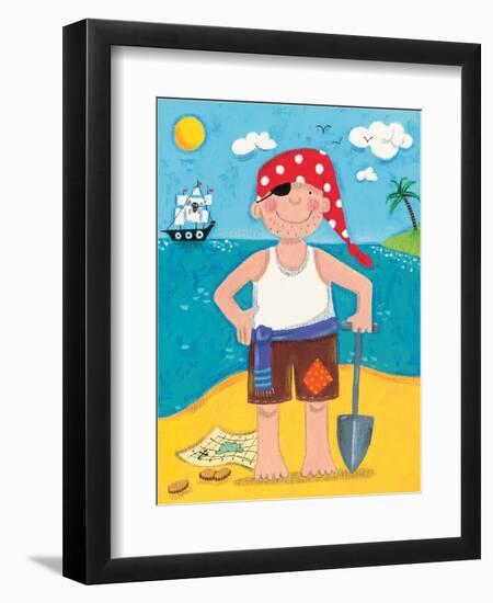 Treasure Island IV-Sophie Harding-Framed Art Print