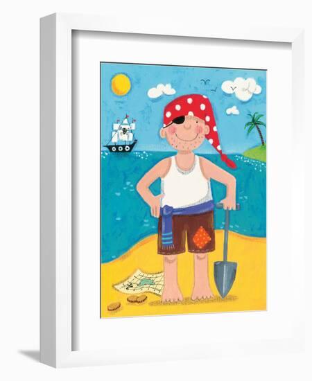 Treasure Island IV-Sophie Harding-Framed Art Print