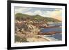 Treasure Island Trailer Park, Laguna Beach, California-null-Framed Premium Giclee Print