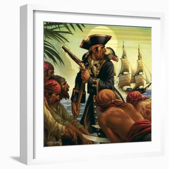 Treasure Island-Dan Craig-Framed Giclee Print