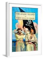 Treasure Island-Newell Convers Wyeth-Framed Art Print