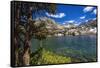 Treasure Lake under the Sierra Crest, John Muir Wilderness, Sierra Nevada Mountains, California-Russ Bishop-Framed Stretched Canvas