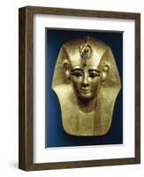 Treasure of Tanis, Gold Mask of King Amenemope-null-Framed Giclee Print