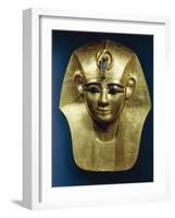 Treasure of Tanis, Gold Mask of King Amenemope-null-Framed Giclee Print