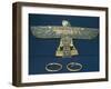 Treasure of Tanis, Hawk-Shaped Gold Breastplate and Bracelets-null-Framed Giclee Print