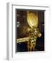 Treasure of Tutankhamen, Funerary Zoomorphic Bed, Sides Representing Mehetweret, the Cow Goddess-null-Framed Giclee Print