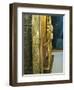 Treasure of Tutankhamen, Gilded Chapel of Canopic Jars or Canopic Casket-null-Framed Giclee Print