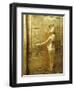 Treasure of Tutankhamen, Gilded Shrine of Canopic Jars or Canopic Chest from New Kingdom-null-Framed Giclee Print