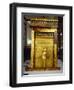 Treasure of Tutankhamen, Gilded Shrine of Canopic Jars or Canopic Chest from New Kingdom-null-Framed Giclee Print