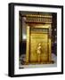 Treasure of Tutankhamen, Gilded Shrine of Canopic Jars or Canopic Chest from New Kingdom-null-Framed Giclee Print