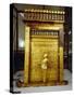 Treasure of Tutankhamen, Gilded Shrine of Canopic Jars or Canopic Chest from New Kingdom-null-Stretched Canvas