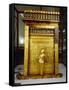 Treasure of Tutankhamen, Gilded Shrine of Canopic Jars or Canopic Chest from New Kingdom-null-Framed Stretched Canvas