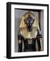 Treasure of Tutankhamen, Wood, Gold and Bronze Statue of Sun God, Horakhty-null-Framed Giclee Print