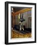 Treasure of Tutankhamen, Wooden Statue of Jackal God Anubis Upon a Gilded Chest from New Kingdom-null-Framed Giclee Print