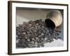 Treasure, Terracotta Vase Containing 429 Roman Coins, Minted Between Reigns of Antoninus Pius-null-Framed Giclee Print