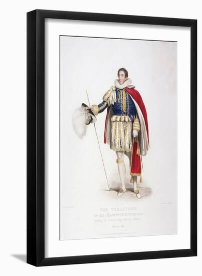 Treasurer in Ceremonial Costume, 1826-Edward Scriven-Framed Giclee Print
