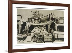 Treasures Found at the Tomb of Tutankhamen in the Valley of the Kings-null-Framed Photographic Print