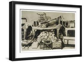 Treasures Found at the Tomb of Tutankhamen in the Valley of the Kings-null-Framed Photographic Print