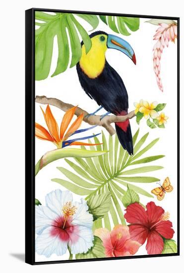 Treasures of the Tropics I-Kathleen Parr McKenna-Framed Stretched Canvas