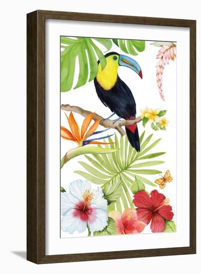 Treasures of the Tropics I-Kathleen Parr McKenna-Framed Art Print