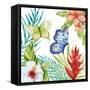 Treasures of the Tropics VI-Kathleen Parr McKenna-Framed Stretched Canvas