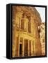 Treasury at Dusk, Petra, UNESCO World Heritage Site, Jordan, Middle East-Ken Gillham-Framed Stretched Canvas