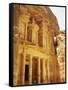 Treasury at Dusk, Petra, UNESCO World Heritage Site, Jordan, Middle East-Ken Gillham-Framed Stretched Canvas