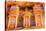 Treasury built by the Nabataens, Siq, Petra, Jordan.-William Perry-Stretched Canvas