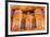 Treasury built by the Nabataens, Siq, Petra, Jordan.-William Perry-Framed Photographic Print