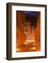 Treasury Lit by Candles at Night, Petra, Jordan, Middle East-Neil Farrin-Framed Photographic Print