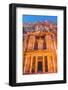 Treasury, Petra, Jordan. Built by Nabataeans in 100 BC.-William Perry-Framed Photographic Print