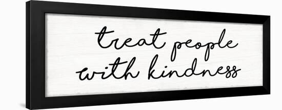 Treat People With Kindness-Lula Bijoux & Company-Framed Art Print