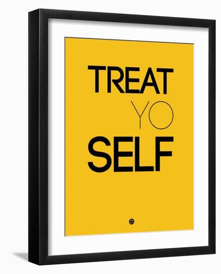 Treat Yo Self 2-NaxArt-Framed Art Print