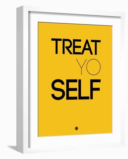 Treat Yo Self 2-NaxArt-Framed Art Print