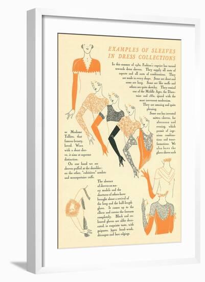 Treatise on Sleeves-null-Framed Art Print