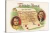 Treaty Bond-Art Of The Cigar-Stretched Canvas