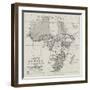 Treaty Map of Africa-null-Framed Giclee Print