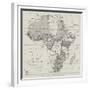 Treaty Map of Africa-null-Framed Giclee Print