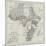 Treaty Map of Africa-null-Mounted Giclee Print