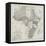 Treaty Map of Africa-null-Framed Stretched Canvas