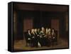 Treaty of Baden by Johan Rudolf Huber-null-Framed Stretched Canvas
