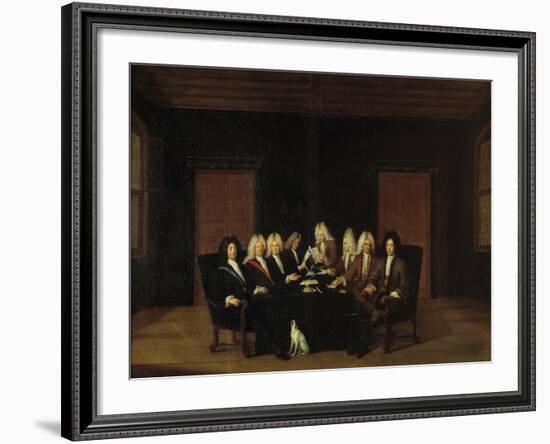 Treaty of Baden by Johan Rudolf Huber-null-Framed Photographic Print