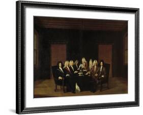 Treaty of Baden by Johan Rudolf Huber-null-Framed Photographic Print